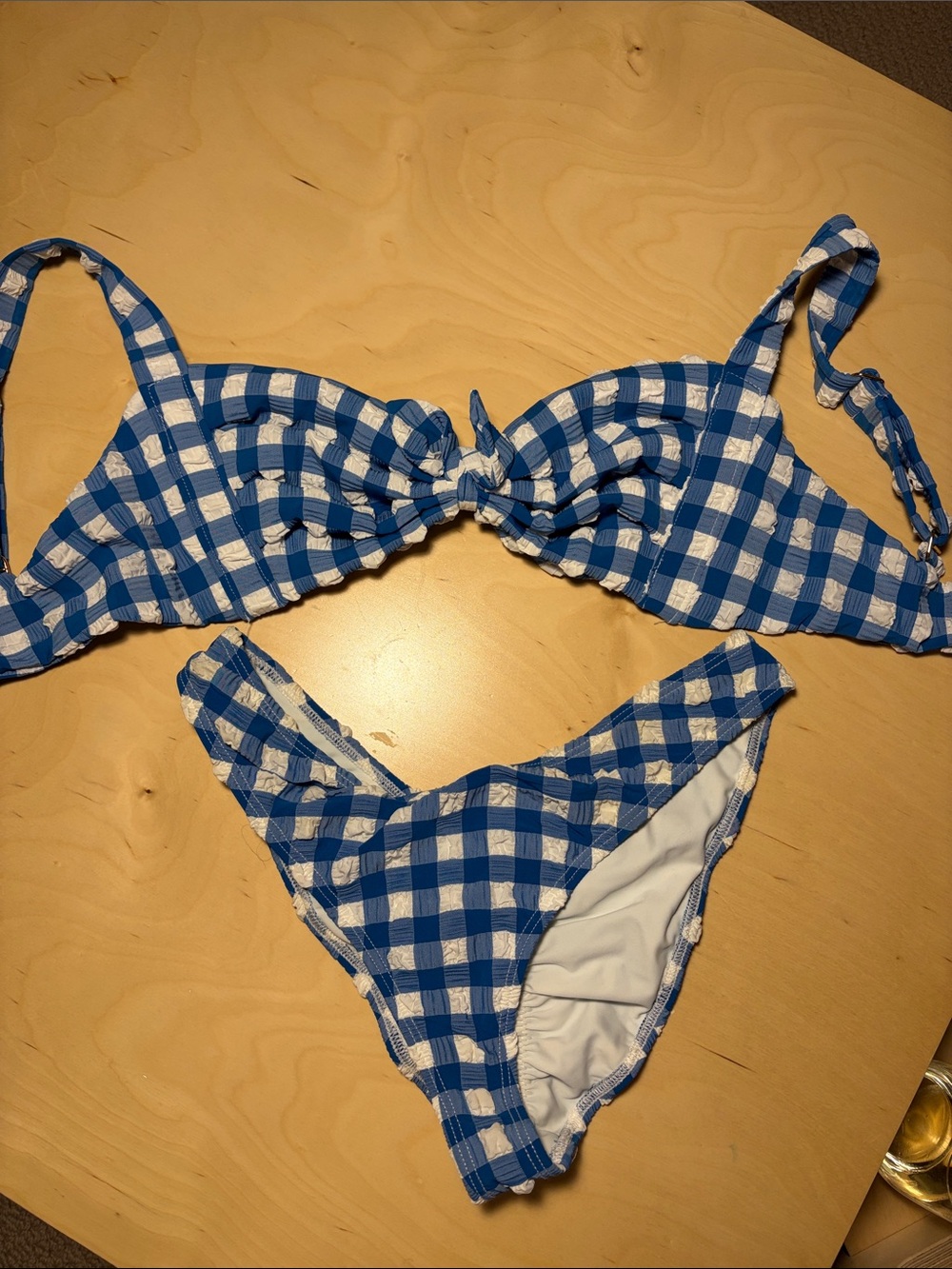 Montce Blue Gingham Bikini